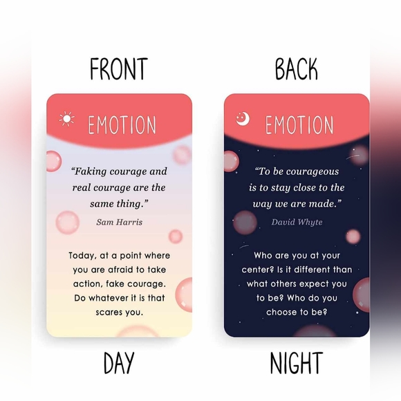 BEST 100 Mindful Prompts for Self Care & Stress Relief | Cards to Reduce Anxiety - Picture 2 of 9